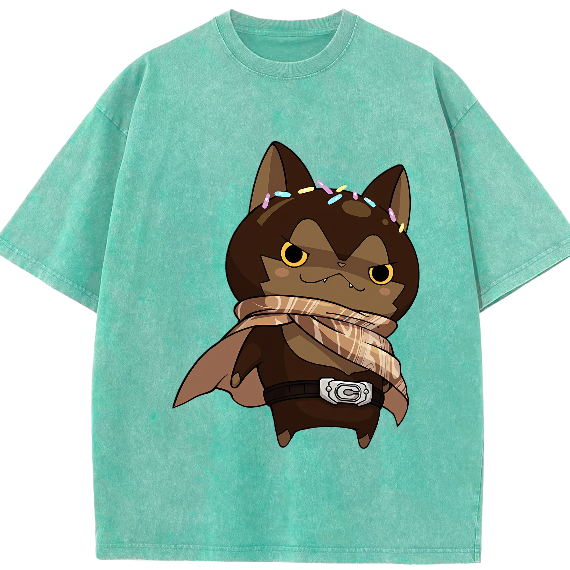 （画像用） 妖怪ウォッチ Yo-kai Watch 綿100% ヴィンテージ風 半袖Tシャツ（フロントプリント）